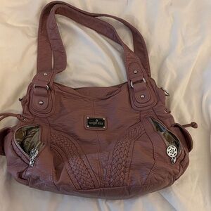 Angel Kiss Women's Mauve Shoulder Bag